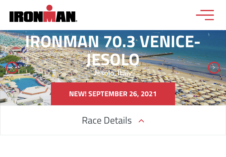 L’IRONMAN VENICEJESOLO SI SVOLGERA’ IL 26 SETTEMBRE