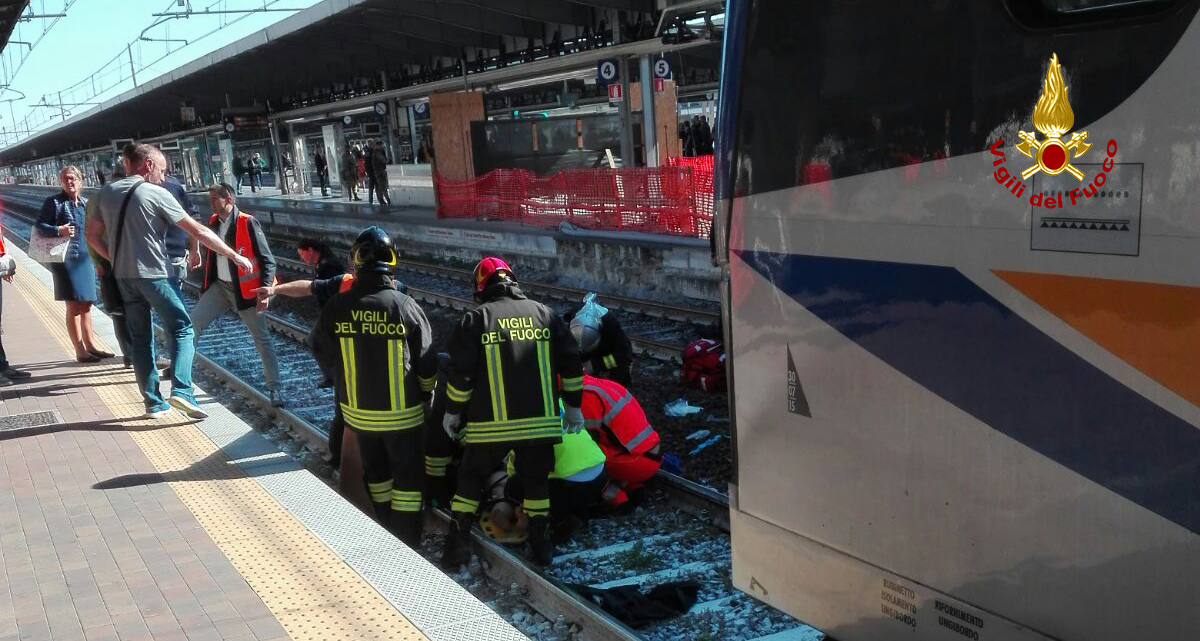 STAZIONE DI MESTRE: DONNA INVESTITA DA UN TRENO