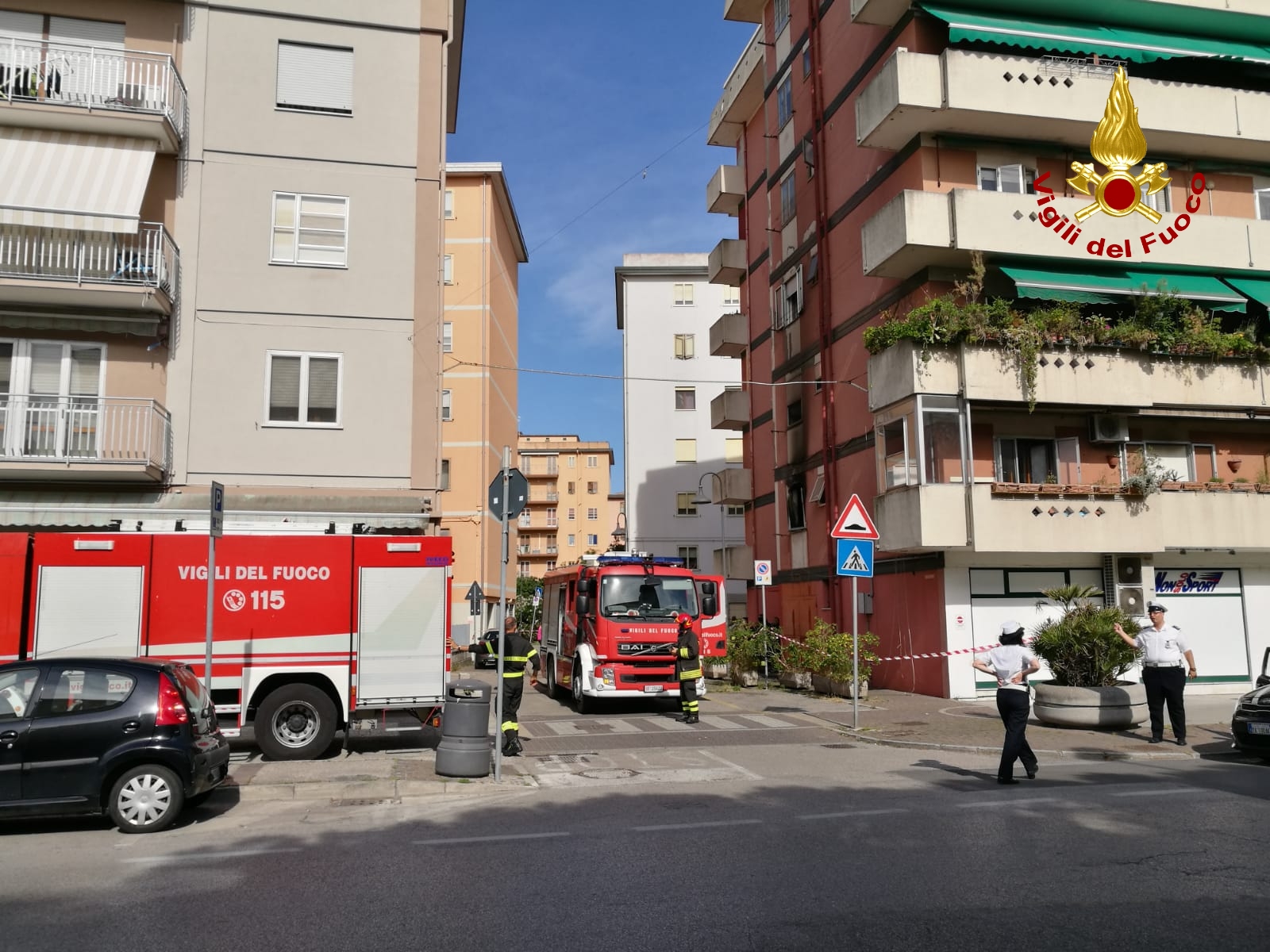 INCENDIO DOMENICA A CHIOGGIA: 8 PERSONE INTOSSICATE