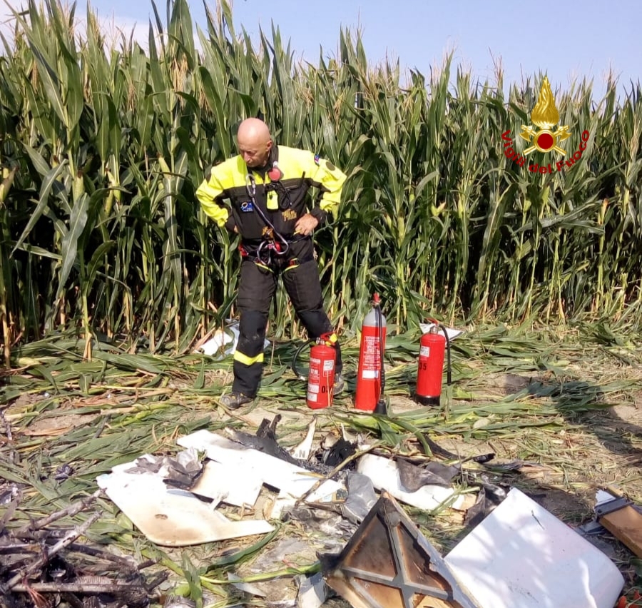 TRAGEDIA A BIBIONE. CADE ULTRALEGGERO